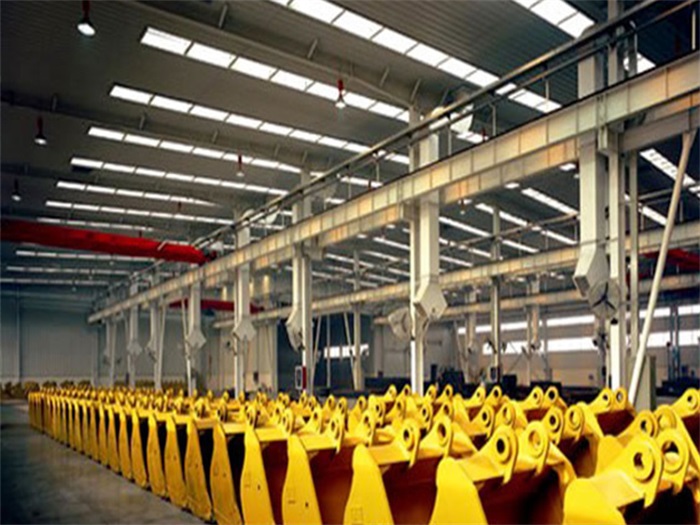 湘潭徐工集团挖掘机装配车间